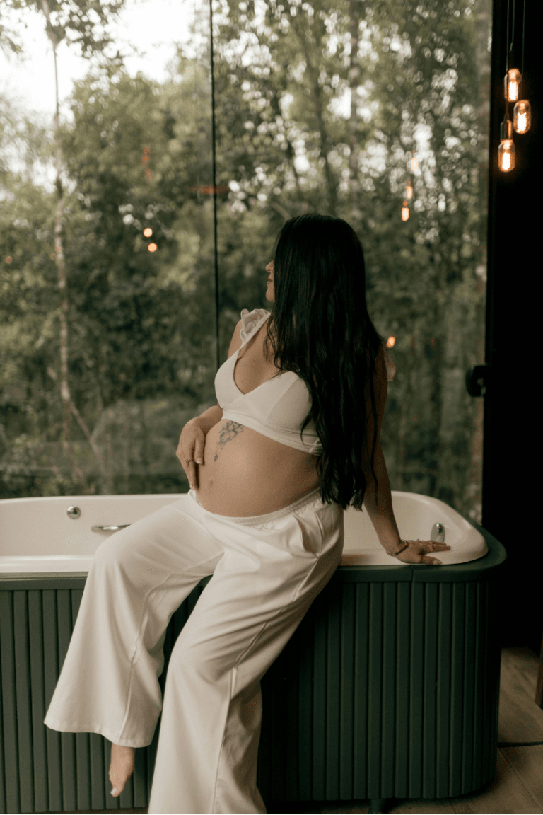 photo d'une femme enceinte