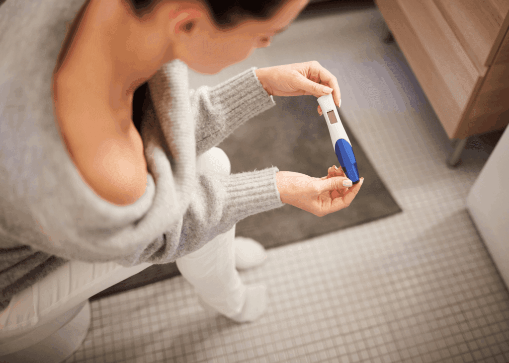 Test de grossesse positif, premières étapes de la grossesse